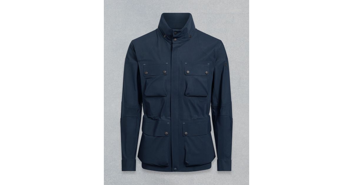 Belstaff Trialmaster Evo Jacket in Blue for Men | Lyst UK