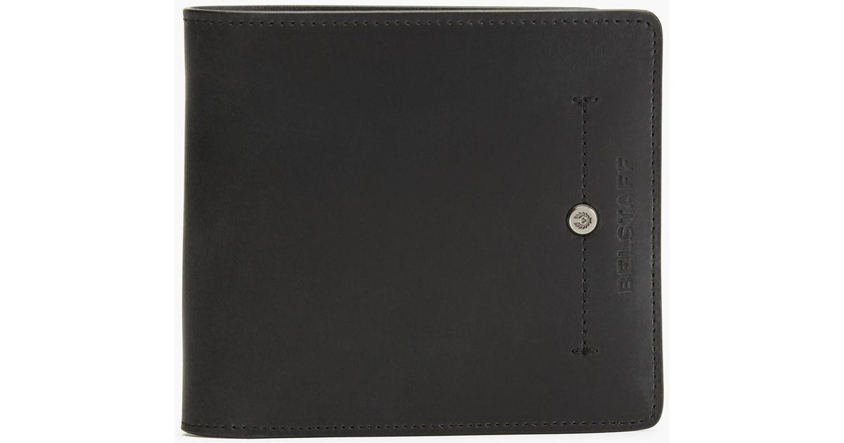 Belstaff Leather Hatherton Wallet in Black for Men - Lyst
