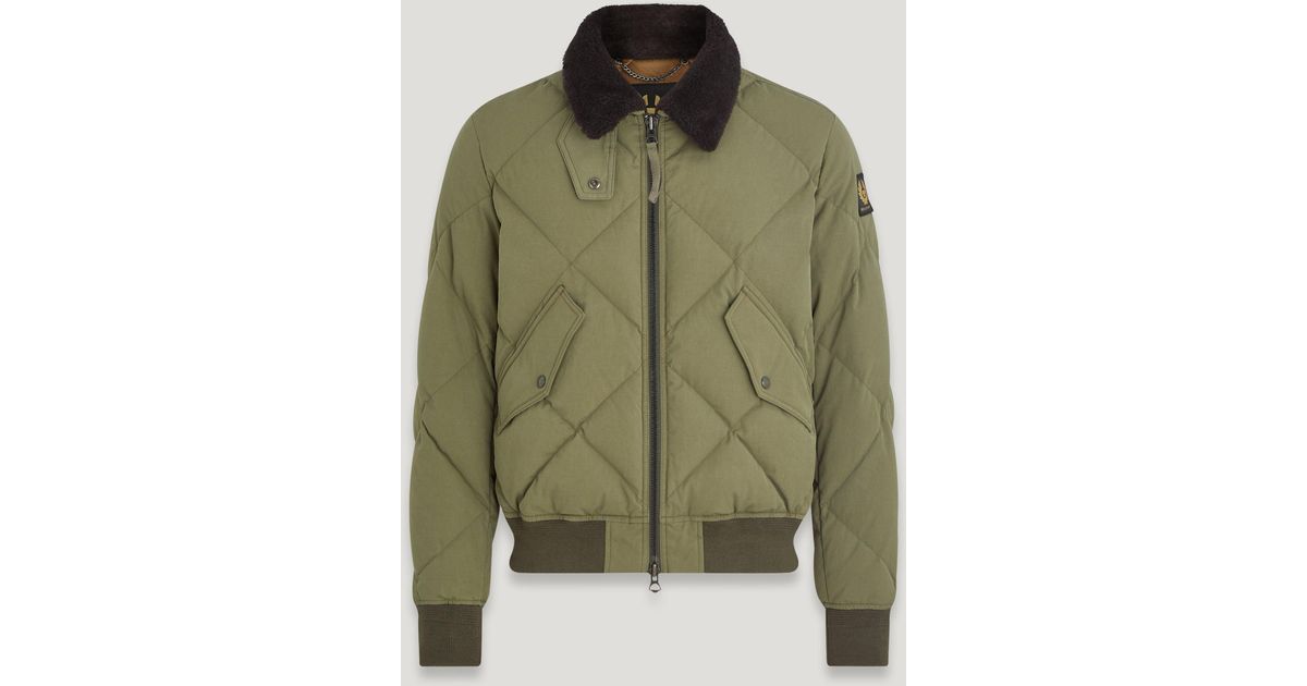 Belstaff Hawkridge Jacket in Green for Men | Lyst