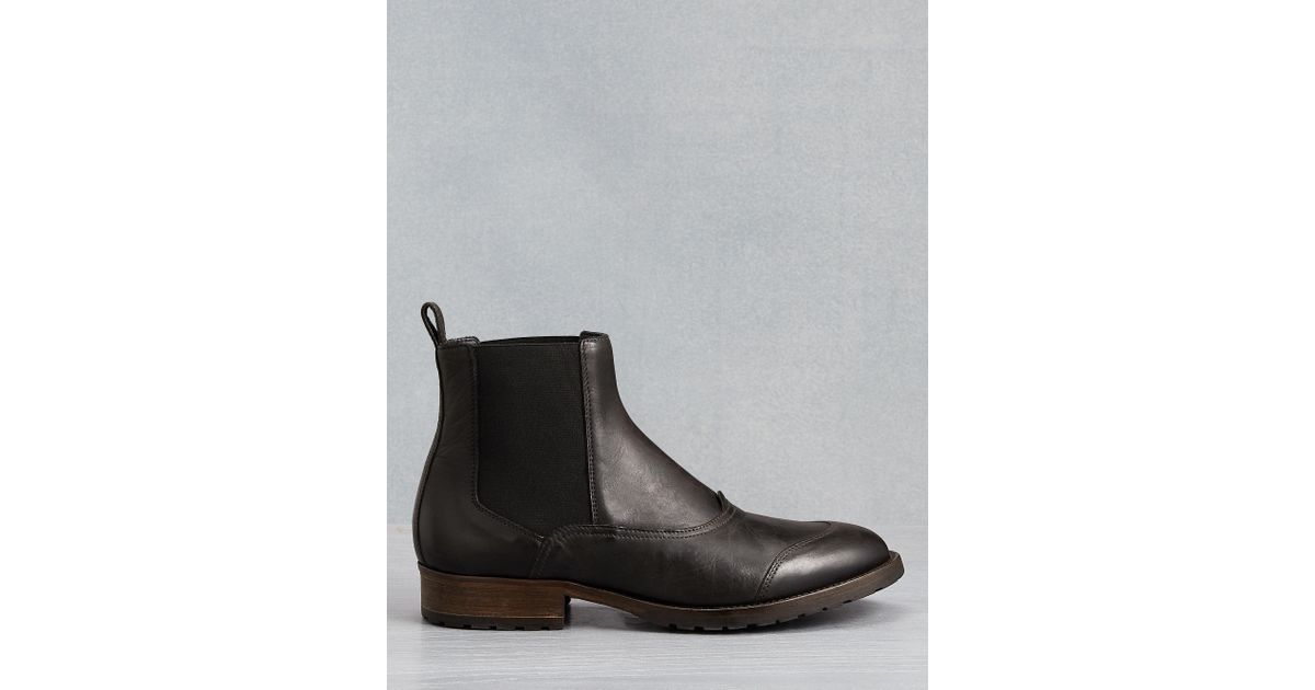 Belstaff Ladbroke Boots in Black for Men - Lyst