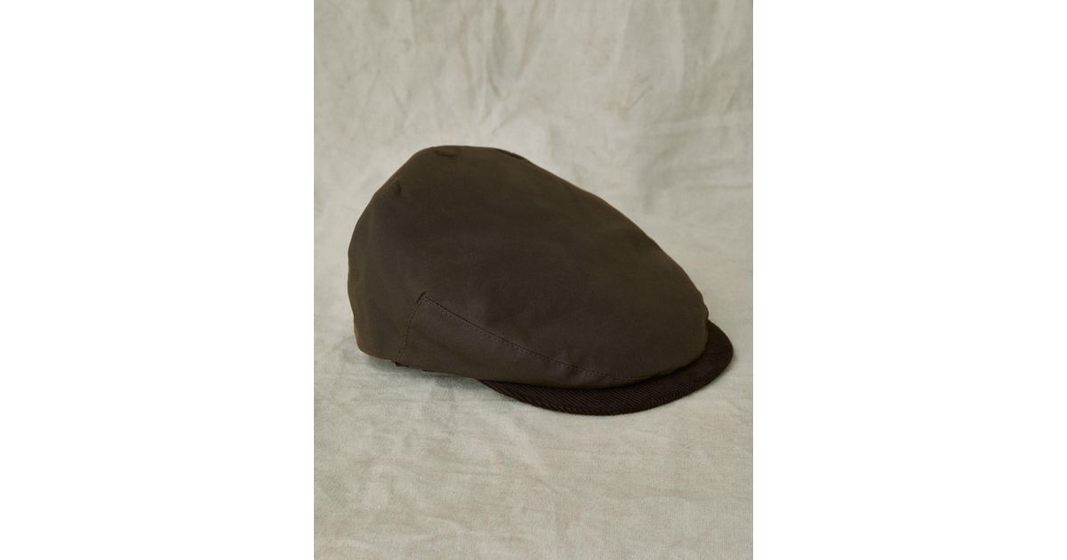 Belstaff Baumwolle Crofton Mütze aus gewachster Baumwolle in Grün für  Herren - Lyst