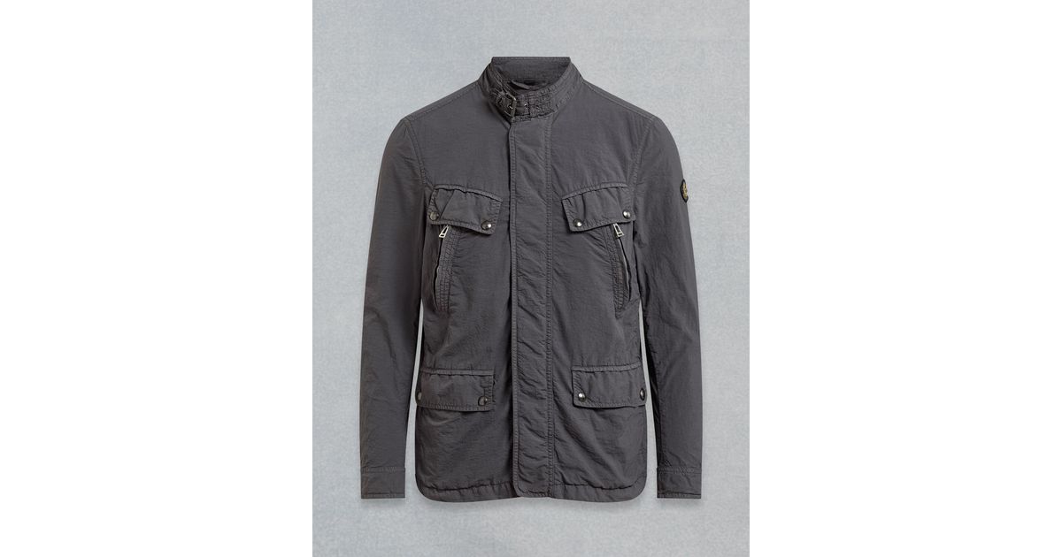 Belstaff Synthetic Denesmere Lightweight Jacket in Gray for Men | Lyst