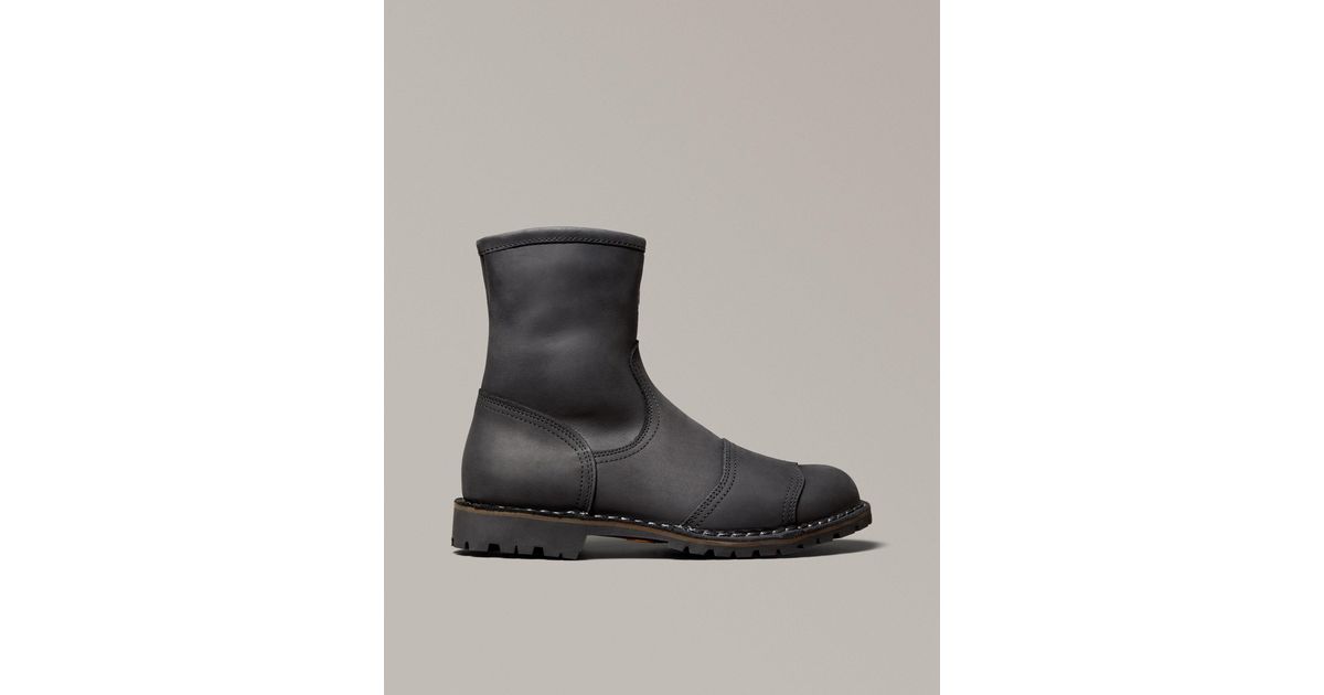 Belstaff Duration Motorcycle Boots in Black for Men Lyst