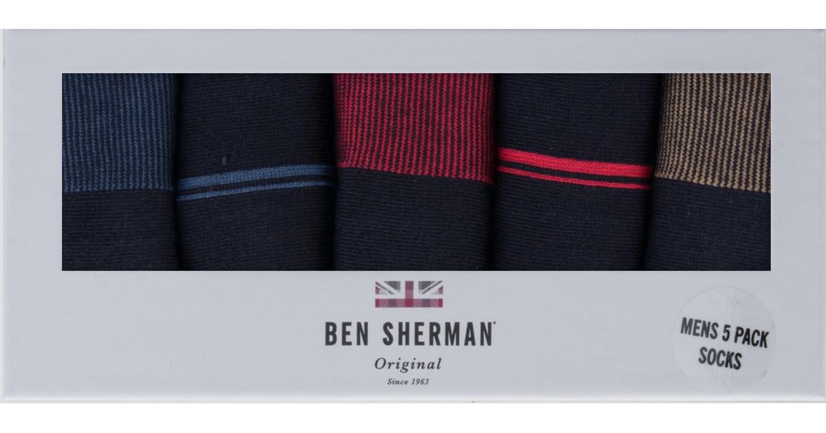 Pack de 3 para Hombre Ben Sherman Garrison Savannah Calcetines