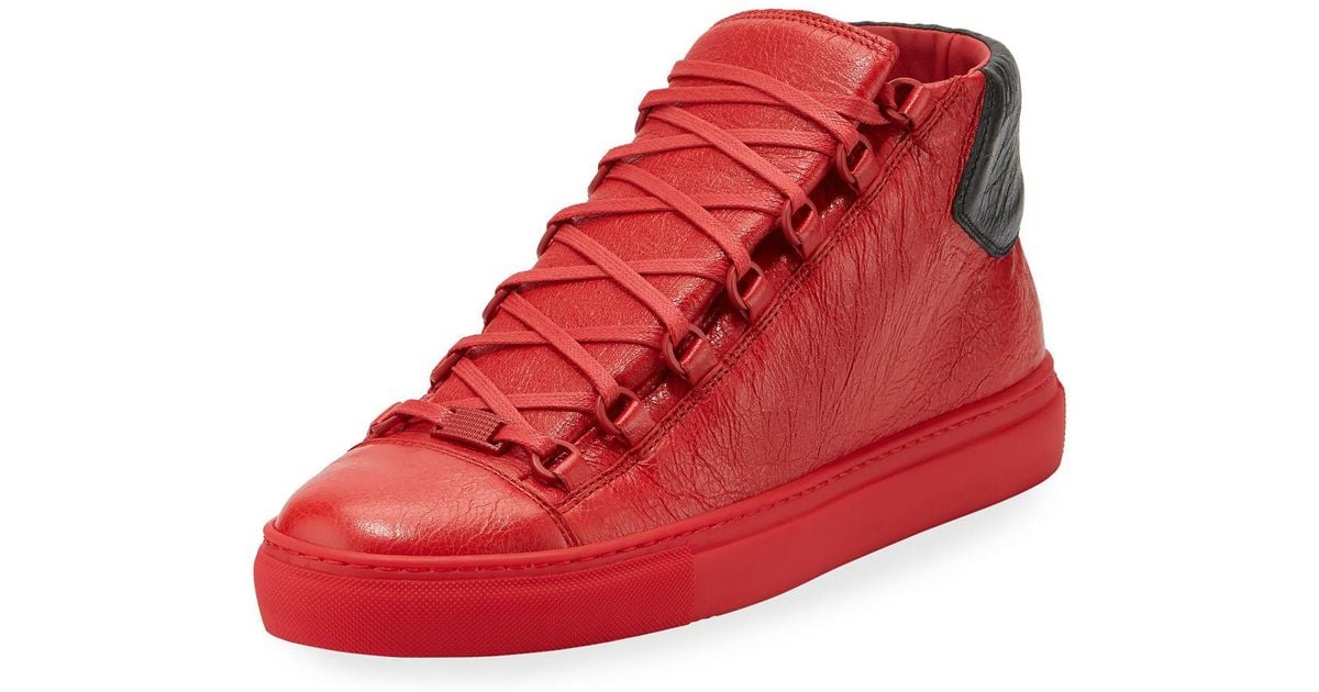 Arena Leather Mid-top Sneaker 