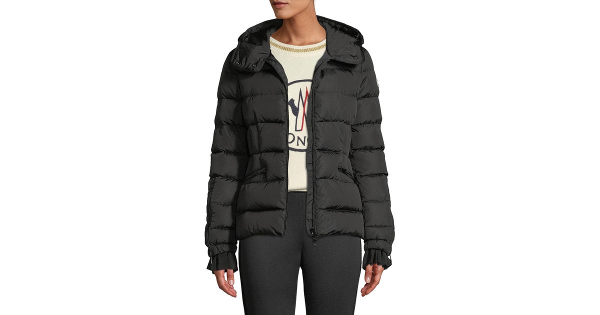 moncler betula hooded puffer coat