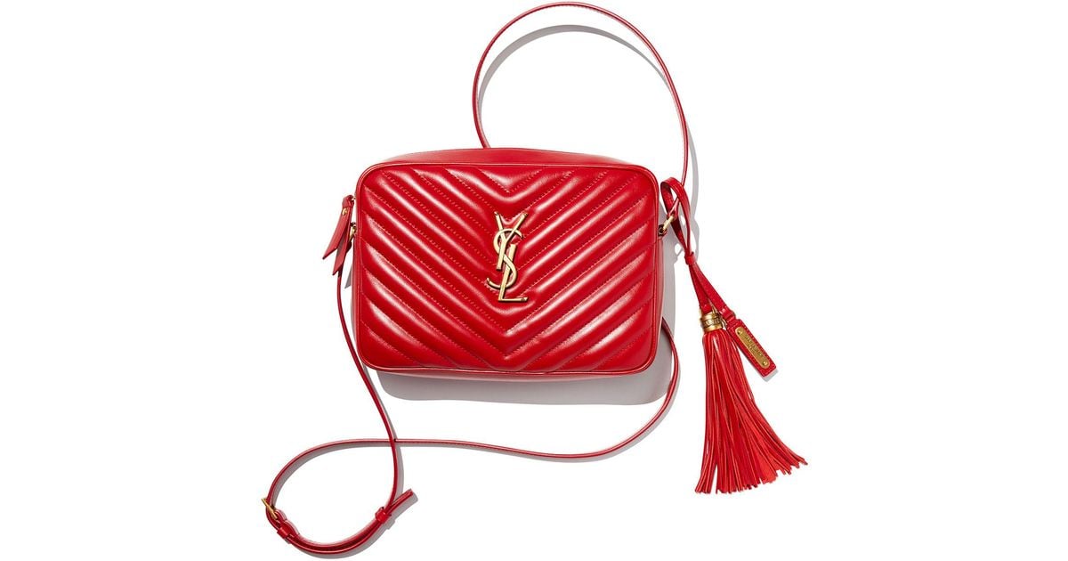saint laurent loulou monogram ysl medium chevron quilted leather camera shoulder bag