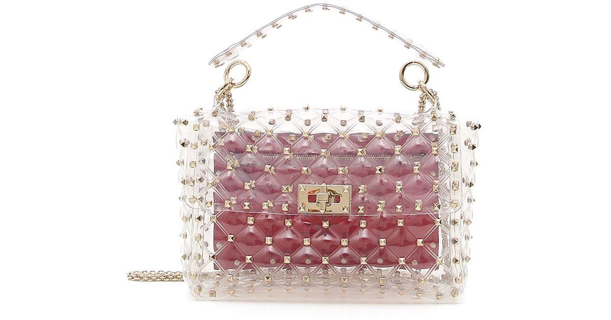 valentino clear bag