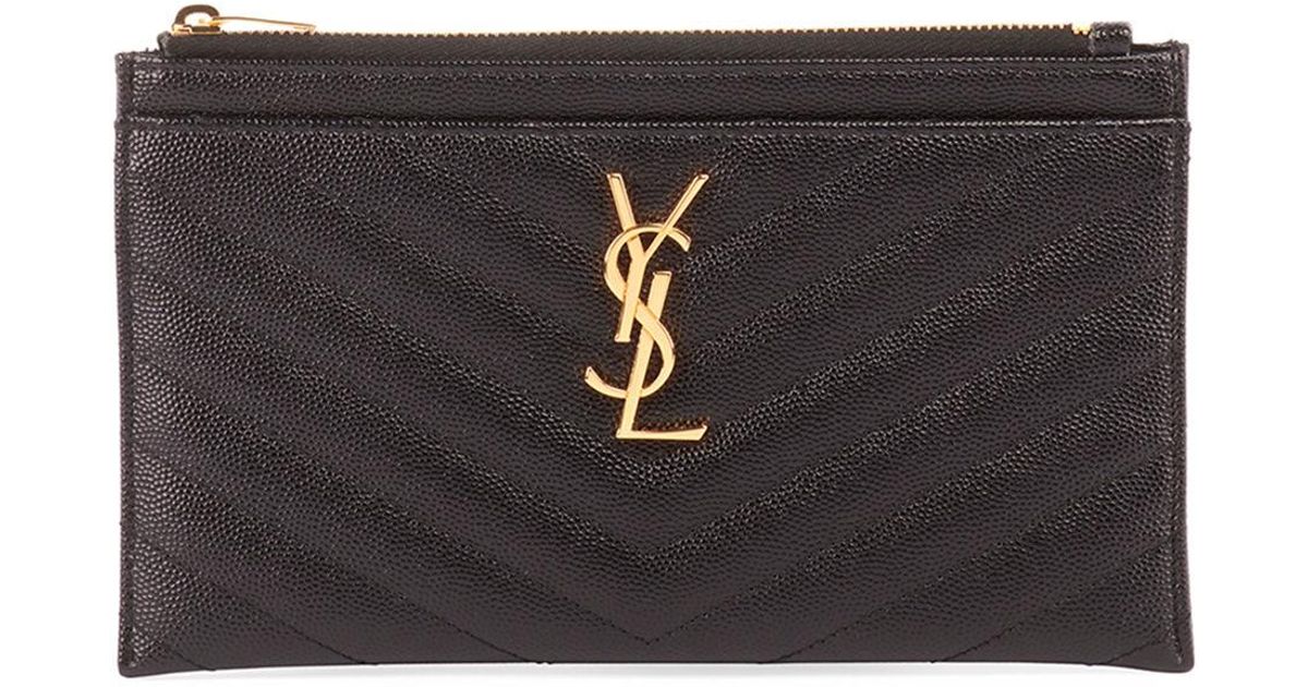 ysl matte black bag