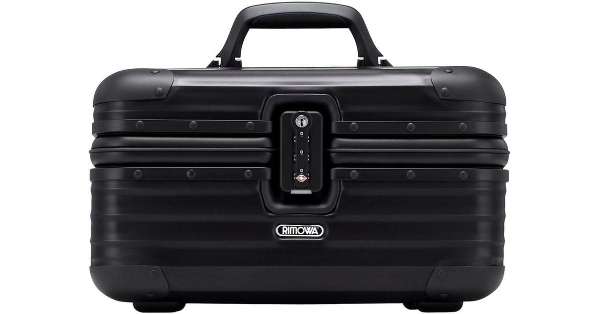 Rimowa Topas Stealth Beauty Case In Black Lyst