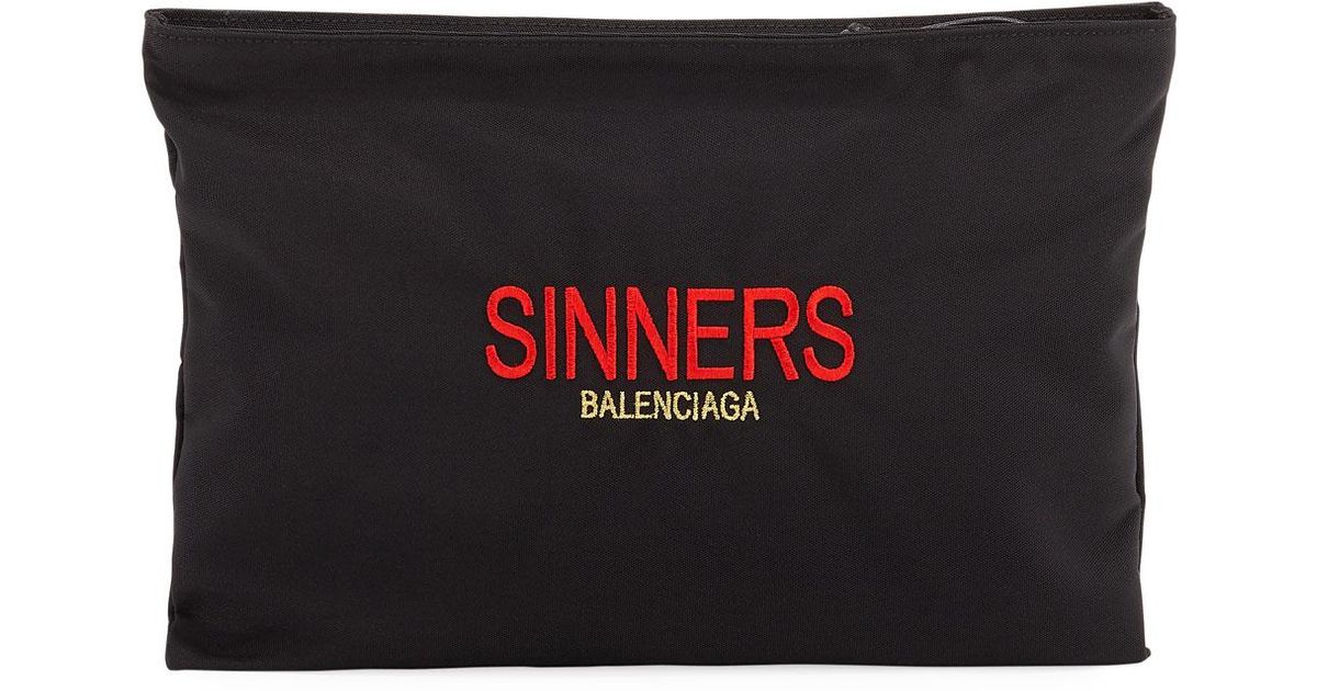 balenciaga sinners pouch