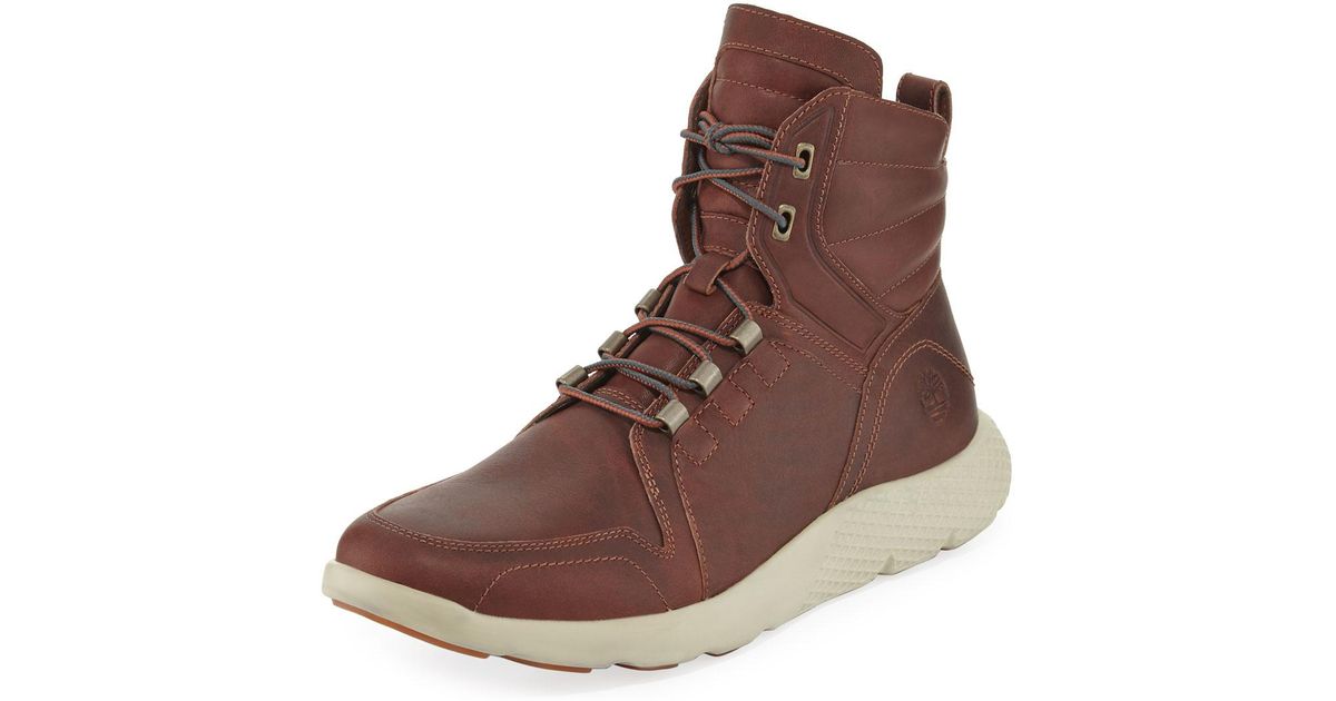 timberland flyroam leather boot