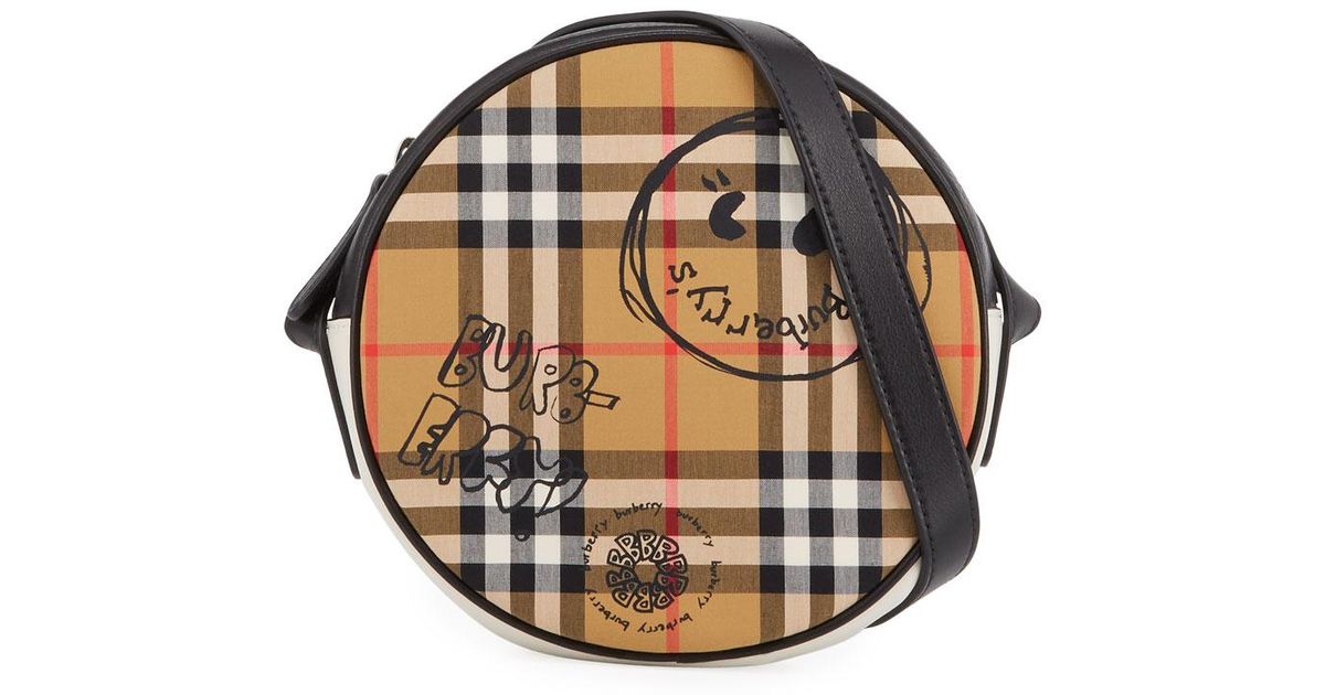 burberry round bag
