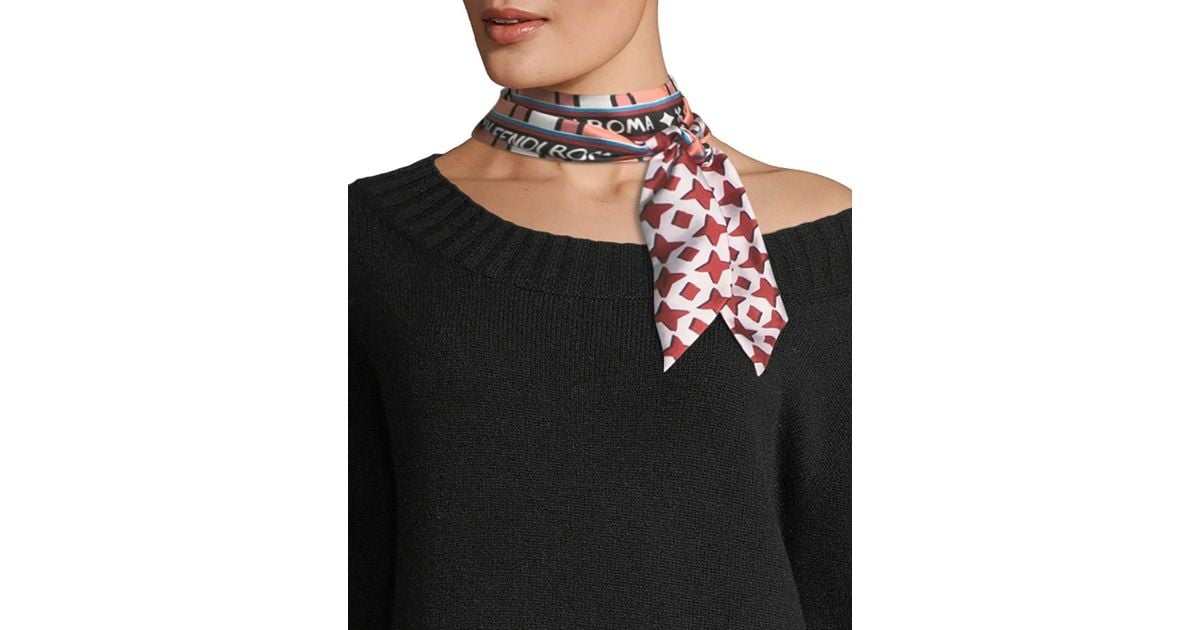 fendi wrappy scarf
