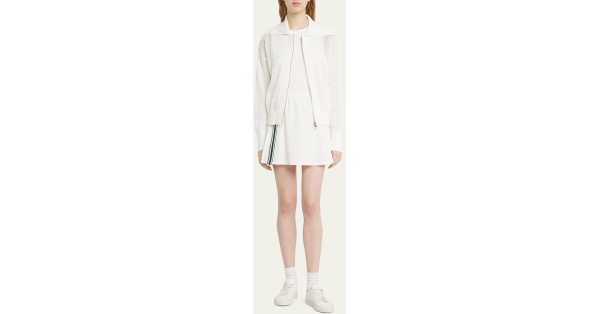 Varley Fairfield Summer Knit Jacket in Natural Lyst