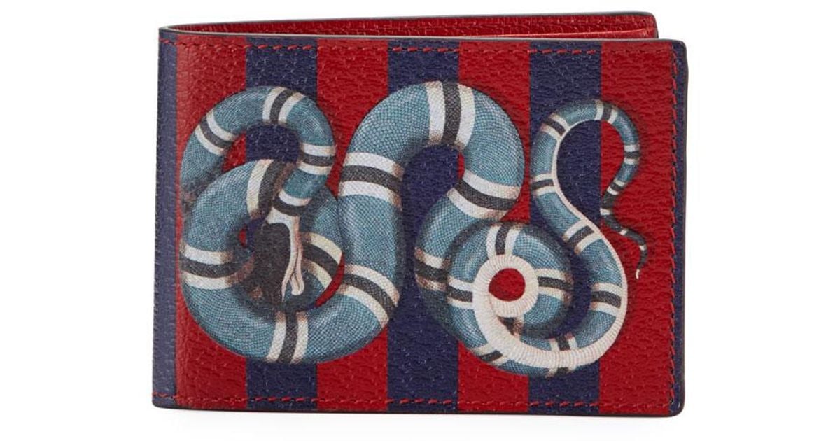 Gucci wallet red snake Clearance