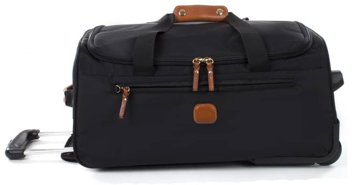 Bric's Synthetic Black Xbag 21" Carryon Rolling Duffel Luggage Lyst