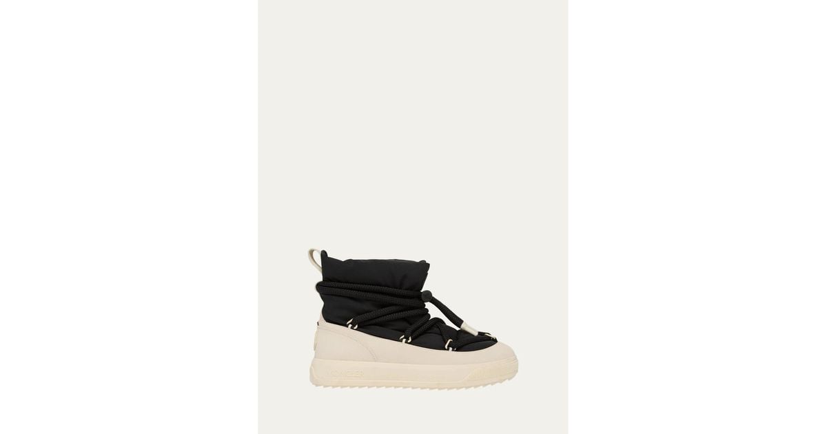 Mid Guy Moncler Altive Mid Snow Boots in White for Men | Lyst