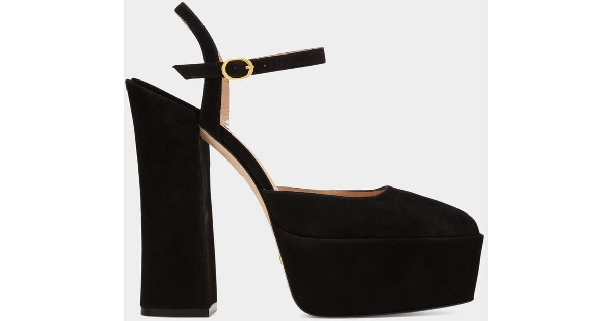 skyhigh 145 ankle strap platform pump