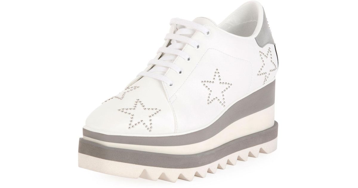 platform sneakers stars