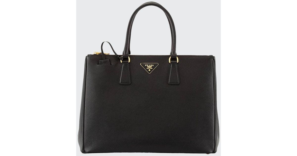 prada monochrome tote bag
