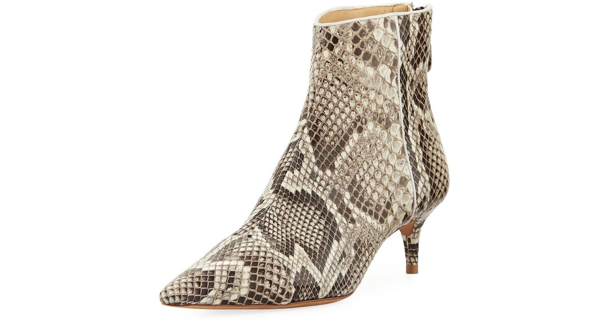 alexandre birman python boots