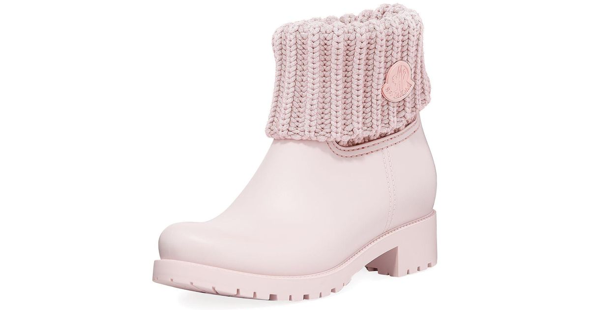 moncler ginette rain boots