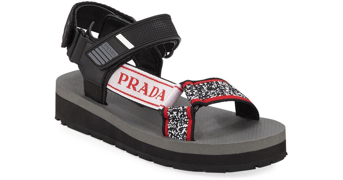 prada trek sandals