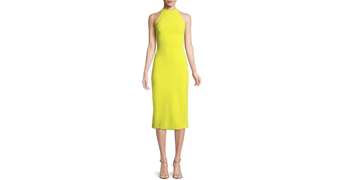 mid calf sheath dress