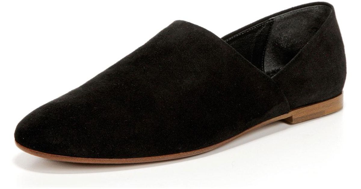 vince suede loafers
