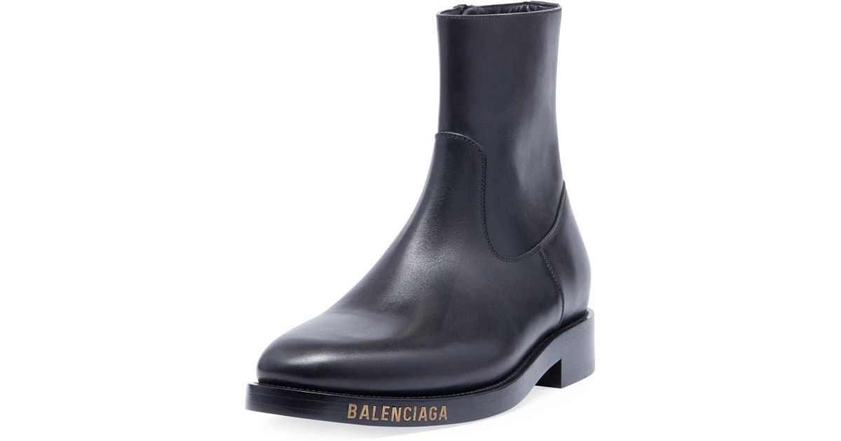 balenciaga boots mens