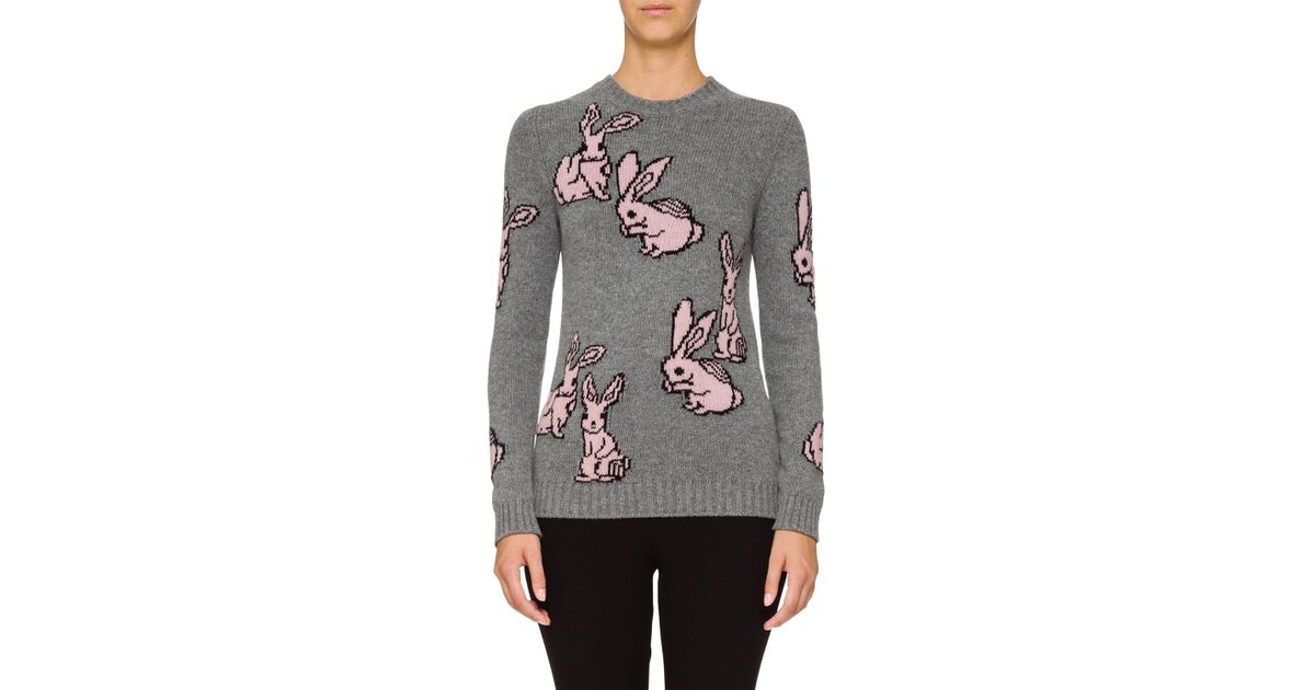 prada rabbit sweater