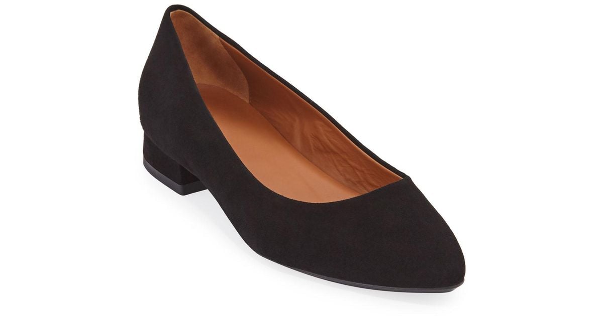 aquatalia suede flats