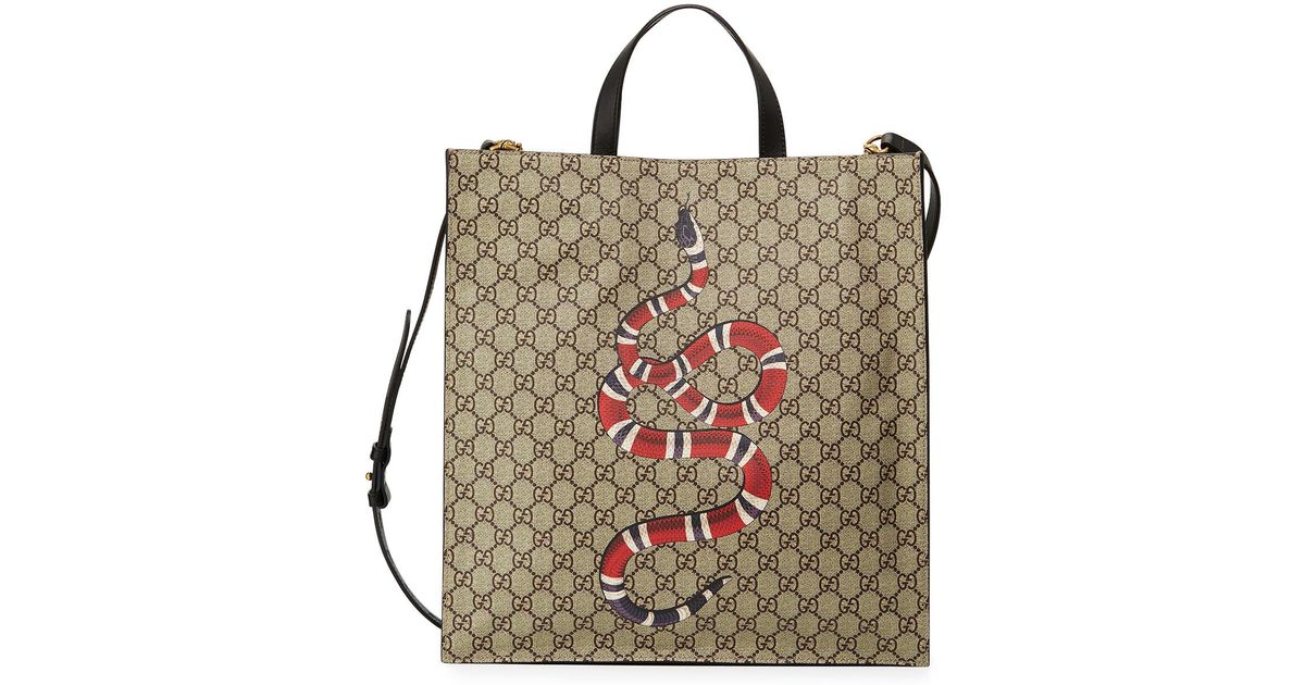 snake tote bag