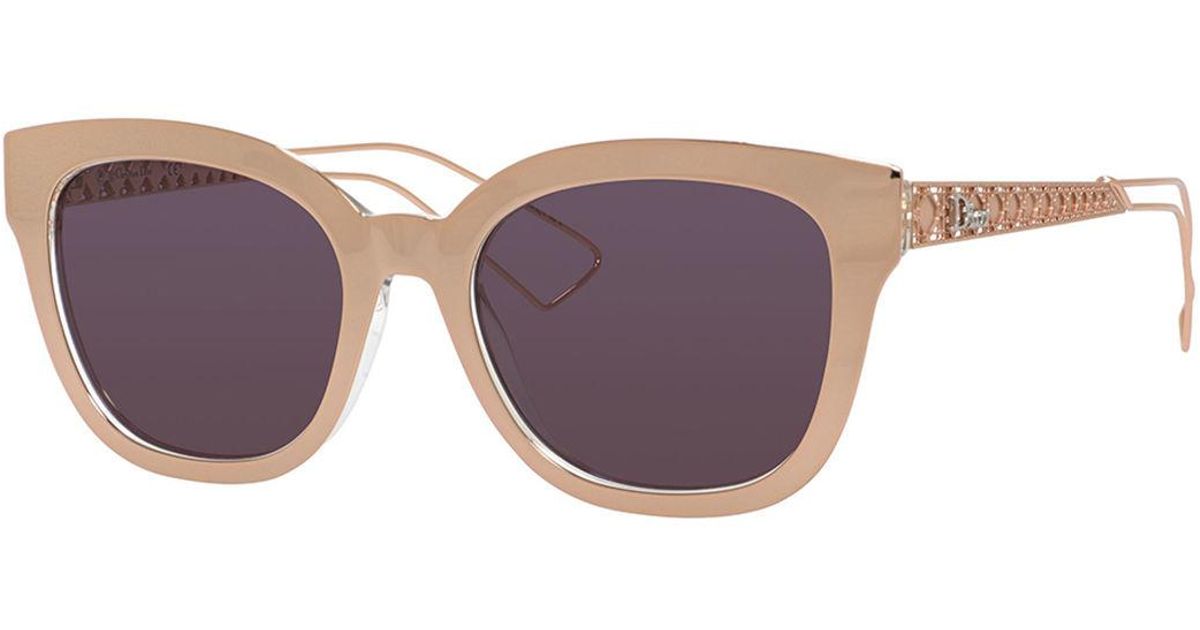 diorama caged mirrored sunglasses