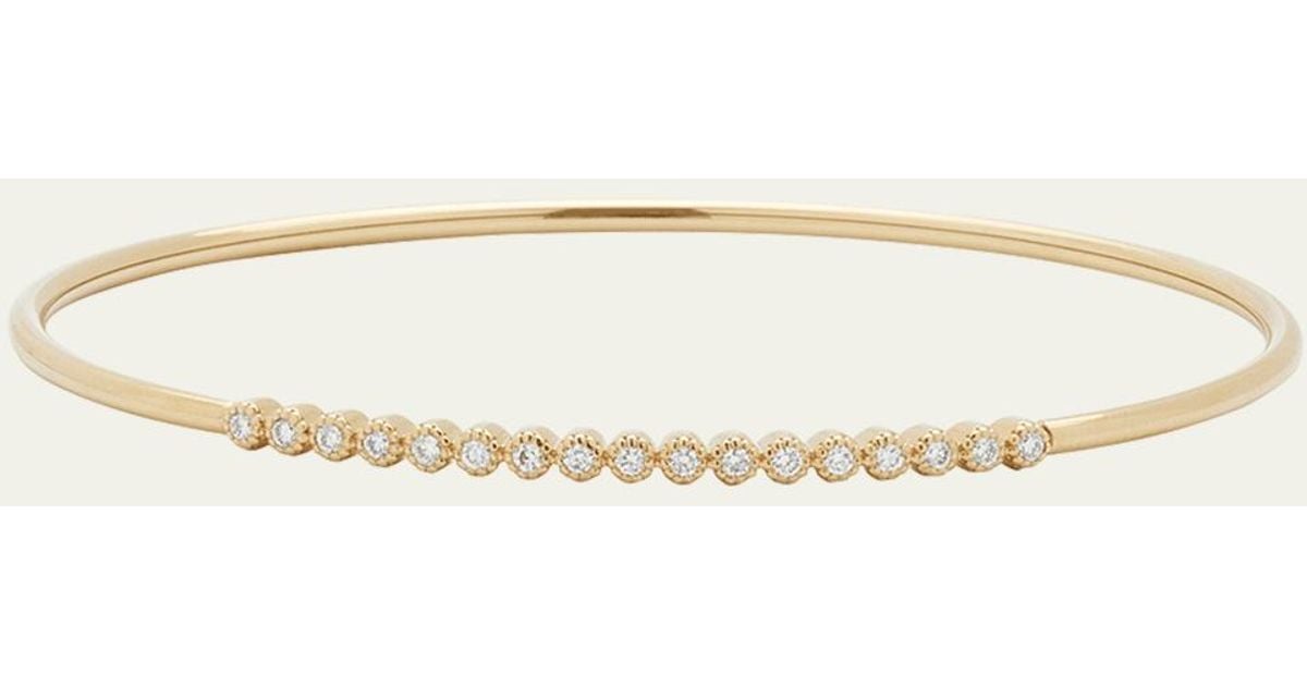 Paul Morelli Flexible Stitch Tubing Bracelet In 18k Yellow Gold With