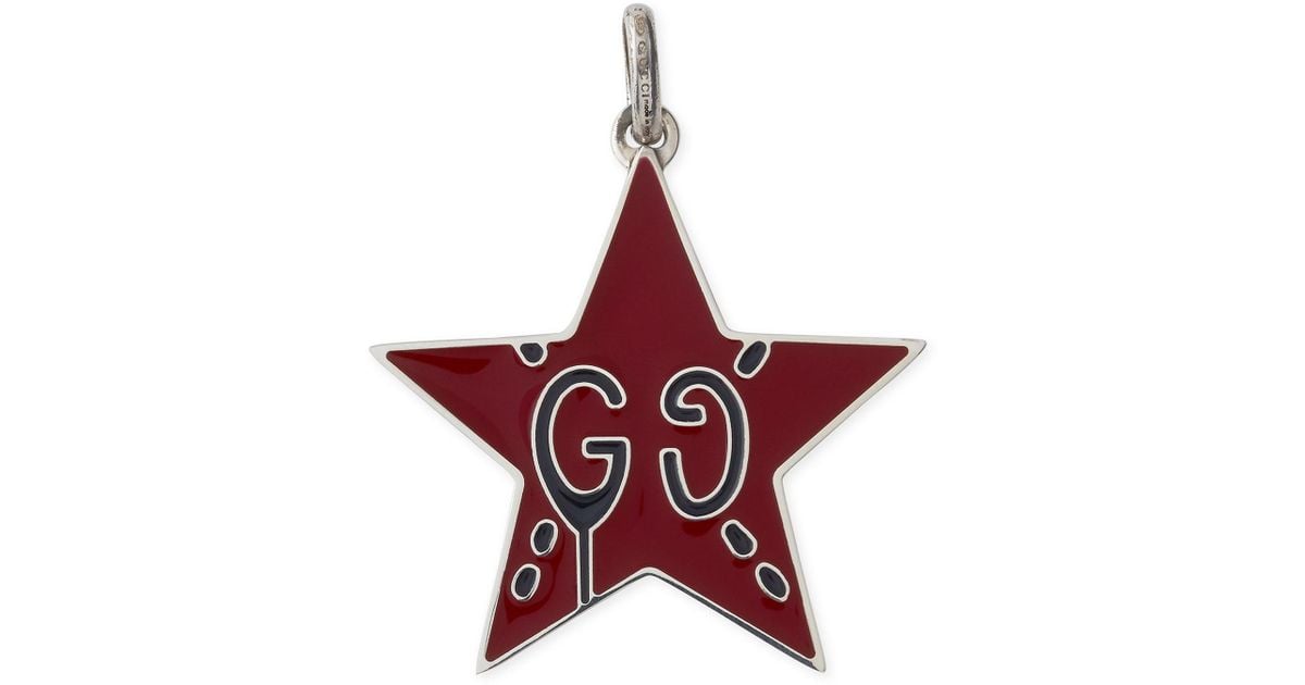 gucci star necklace