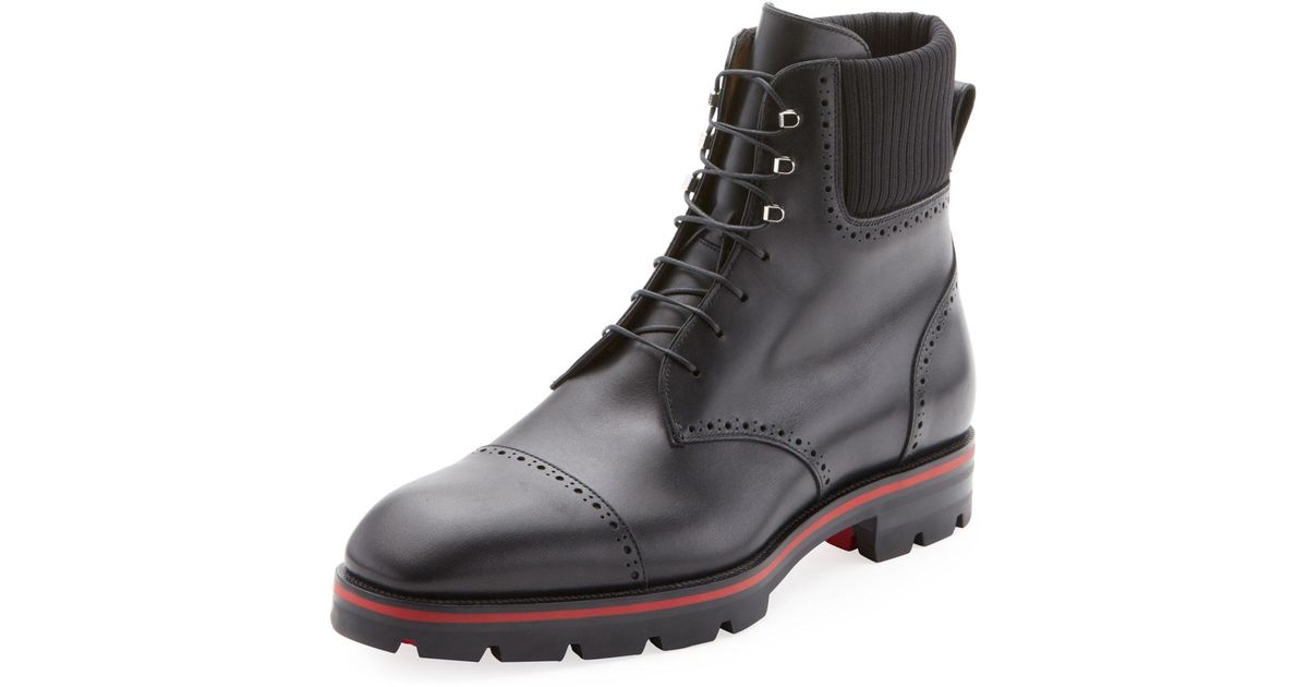 men christian louboutin boots