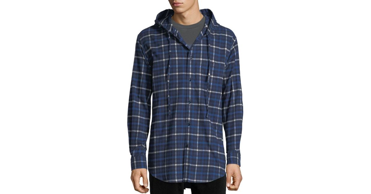 balenciaga hooded shirt