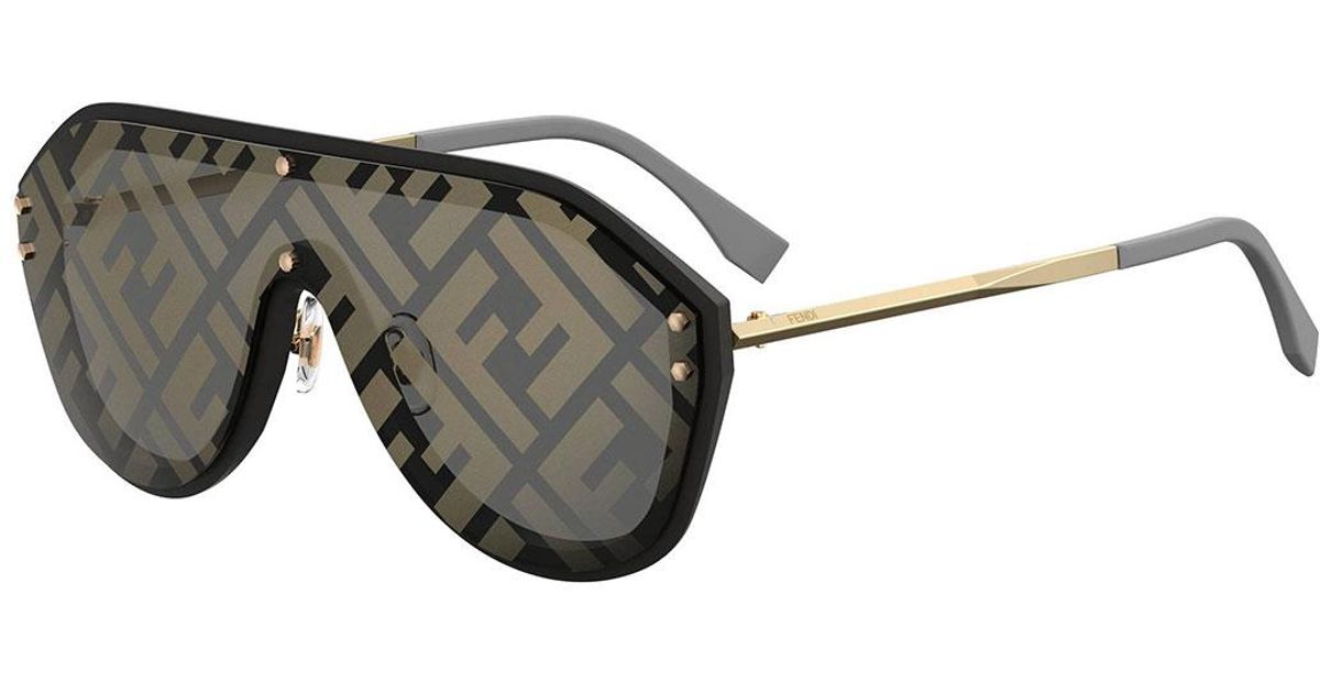 fendi shield sunglasses