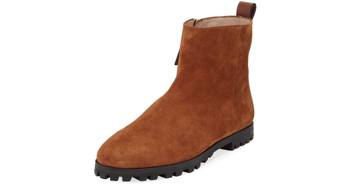 stuart weitzman riley suede ankle boots