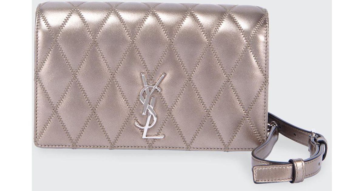 ysl monogram quilted bag