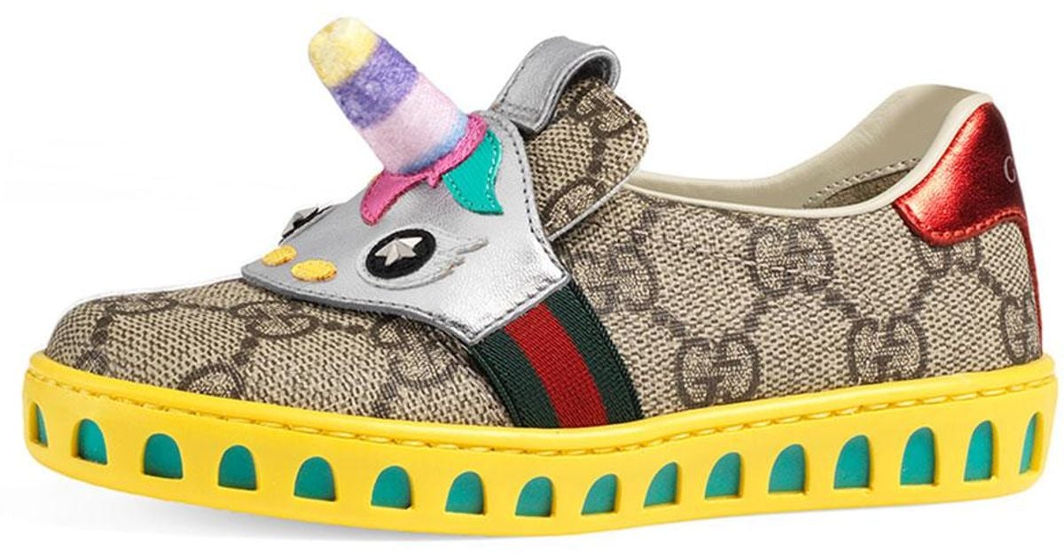 gucci unicorn shoes