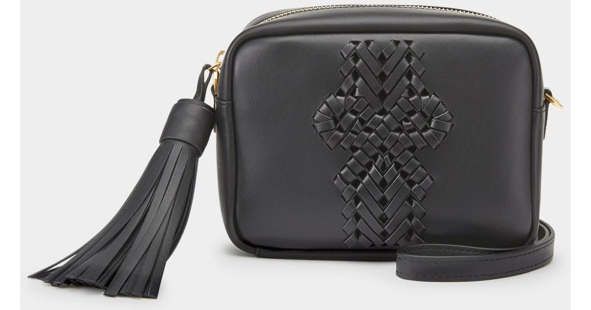 Anya Hindmarch The Neeson Tassel Crossbody Bag in Black Lyst