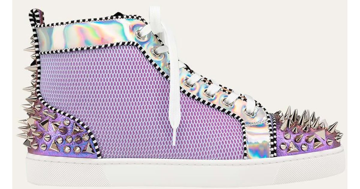 Christian Louboutin Lou Pik Pik 2 Orlato Mesh & Leather
