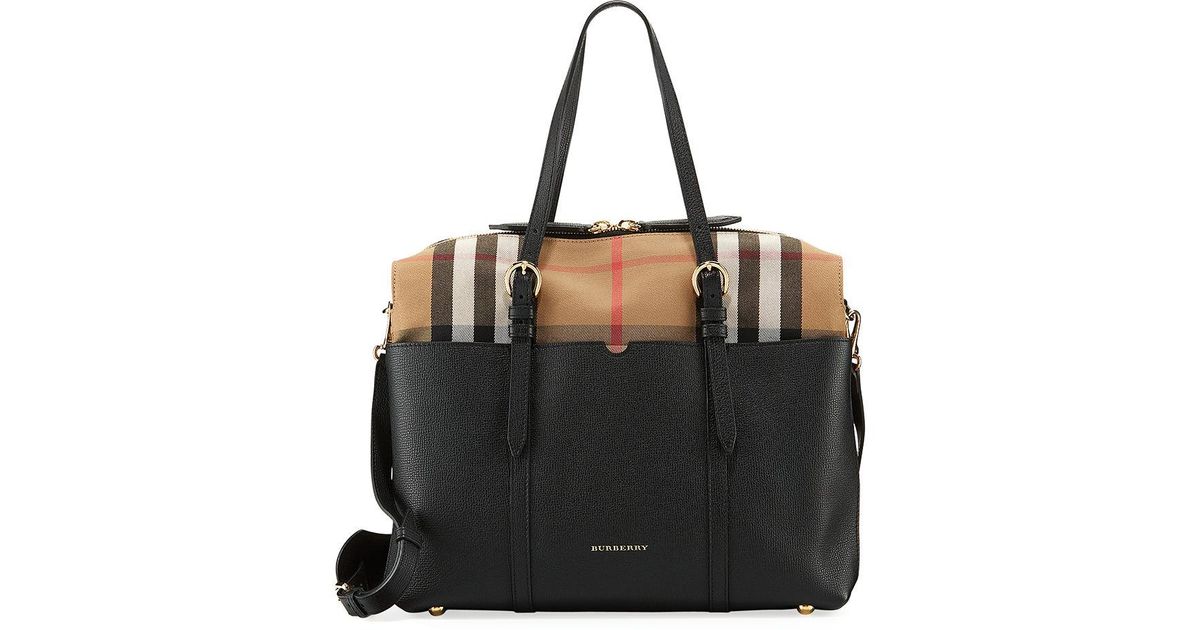 burberry mason diaper bag