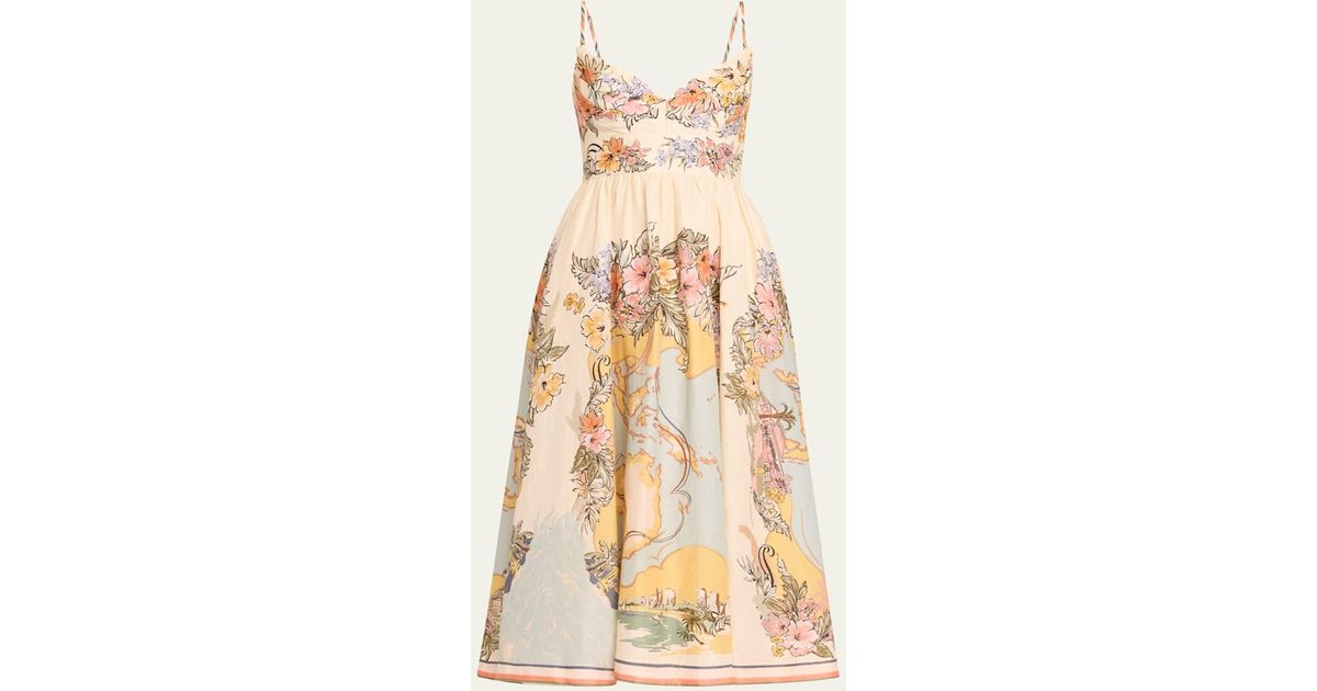 【Zimmermann】TALLOW TUCKED BODICE DRESS タックボディス TALLOW TUCKED BODICE DRESS for Women - Zimmermann sale | Biffi