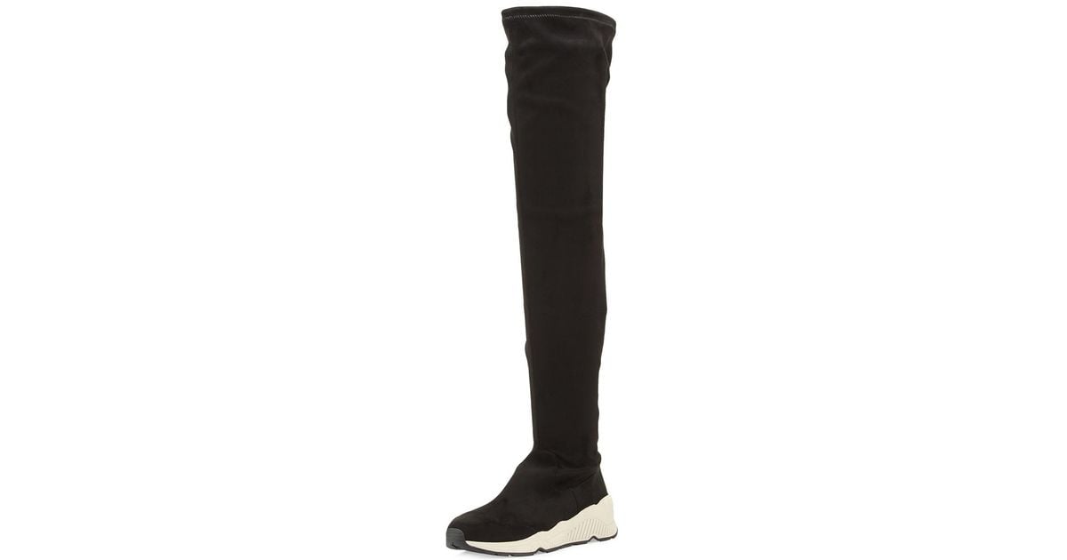ash over the knee sneaker boots