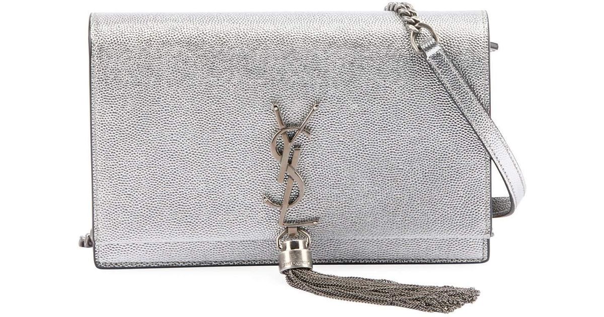 ysl silver bag