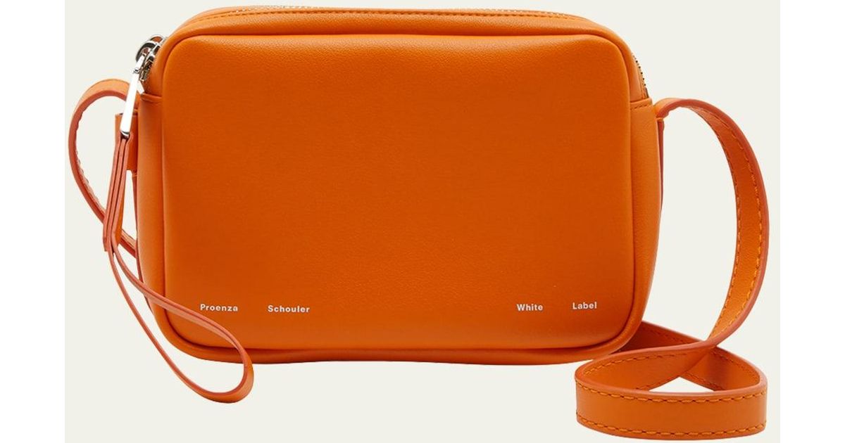 PROENZA SCHOULER WHITE LABEL Watts Leather Camera Shoulder Bag in Orange Lyst